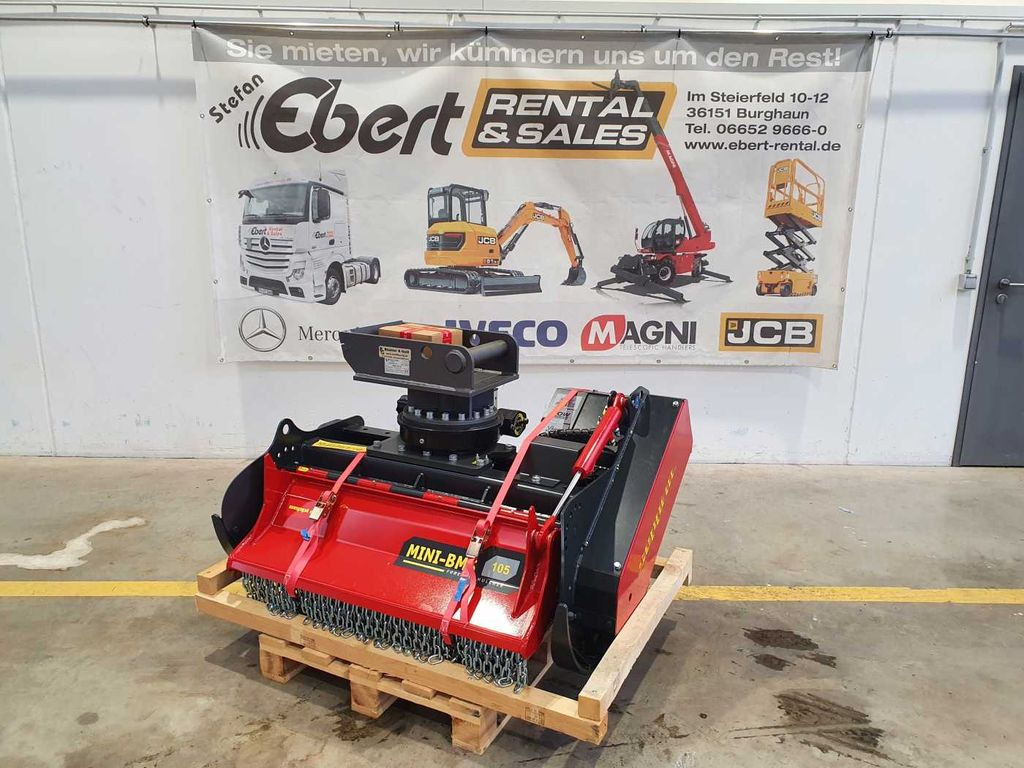 Seppi M. MINI-BMS 105 / Forstmulcher / Drehmotor - Горски мулчер: снимка 1 Seppi M. MINI-BMS 105 / Forstmulcher / Drehmotor - Горски мулчер: снимка 1