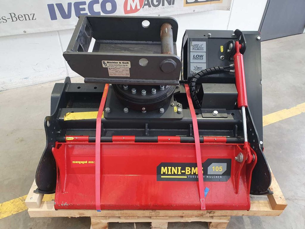 Seppi M. MINI-BMS 105 Mulcher / DEMO / Drehmotor  - Горски мулчер: снимка 3 Seppi M. MINI-BMS 105 Mulcher / DEMO / Drehmotor  - Горски мулчер: снимка 3