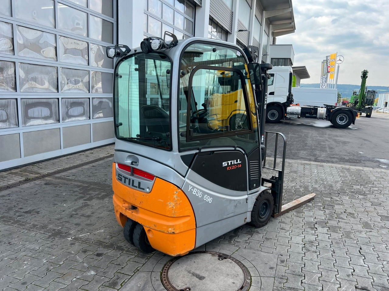 Still RX 20-14 / Triplex: 4,3m / nur 1.187h! / SS - Електрокар: снимка 4 Still RX 20-14 / Triplex: 4,3m / nur 1.187h! / SS - Електрокар: снимка 4