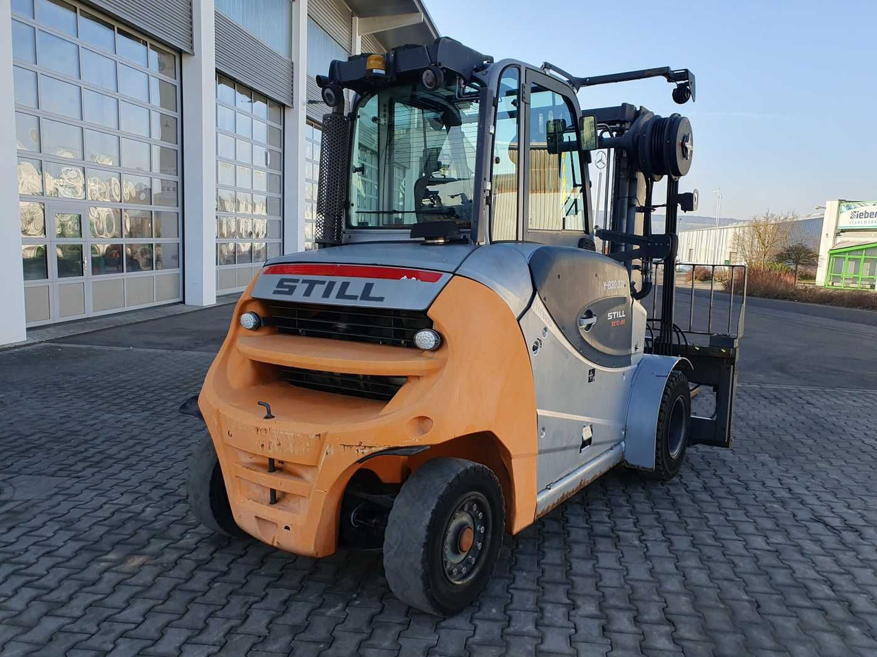 Still RX70-80 / Duplex: 4.70m! / Zinkenversteller / SS - Дизелов мотокар: снимка 3 Still RX70-80 / Duplex: 4.70m! / Zinkenversteller / SS - Дизелов мотокар: снимка 3