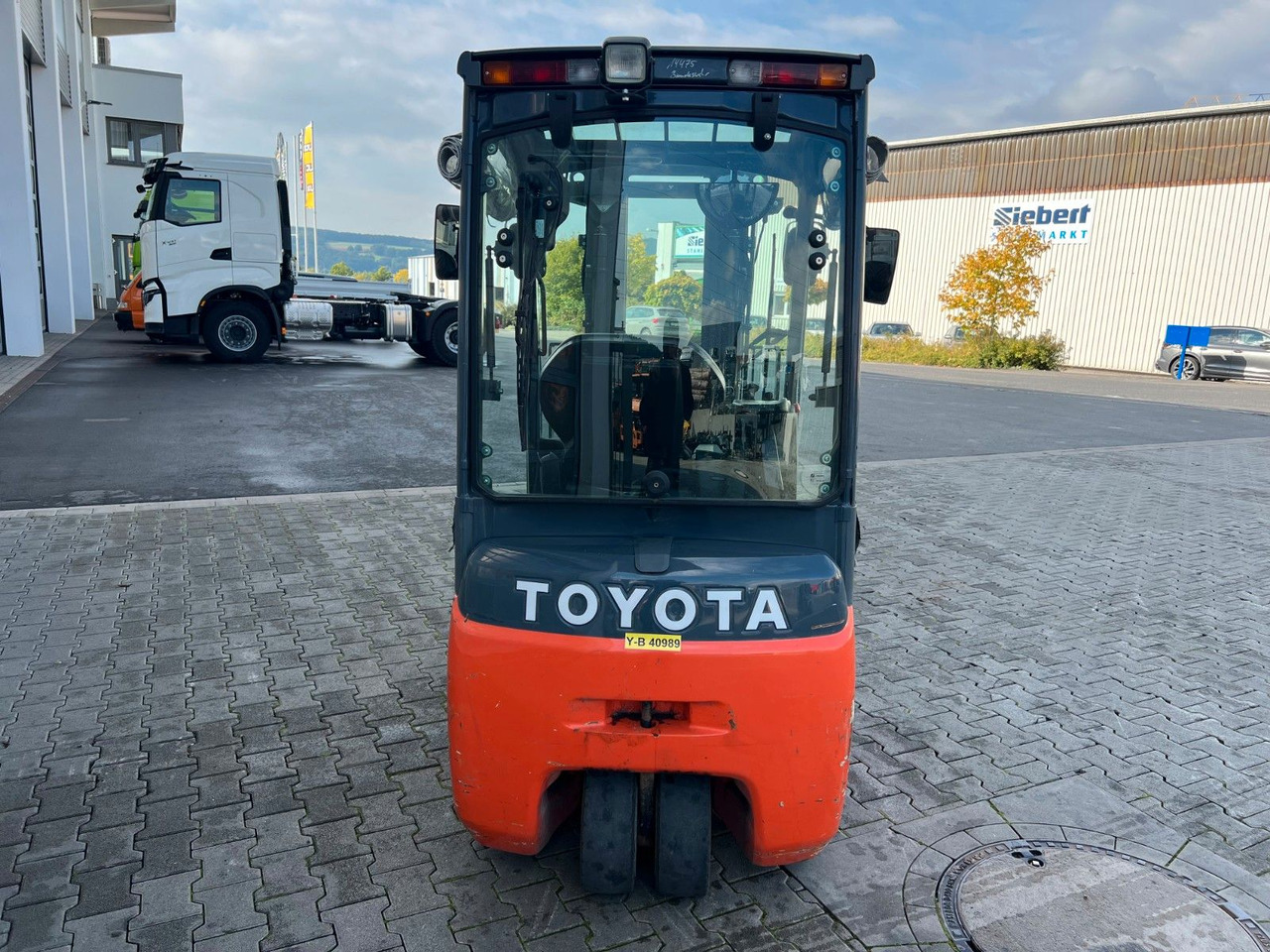 Toyota 8FBET15 / Triplex: 4.30m / nur 1.187h! / SS - Електрокар: снимка 5 Toyota 8FBET15 / Triplex: 4.30m / nur 1.187h! / SS - Електрокар: снимка 5