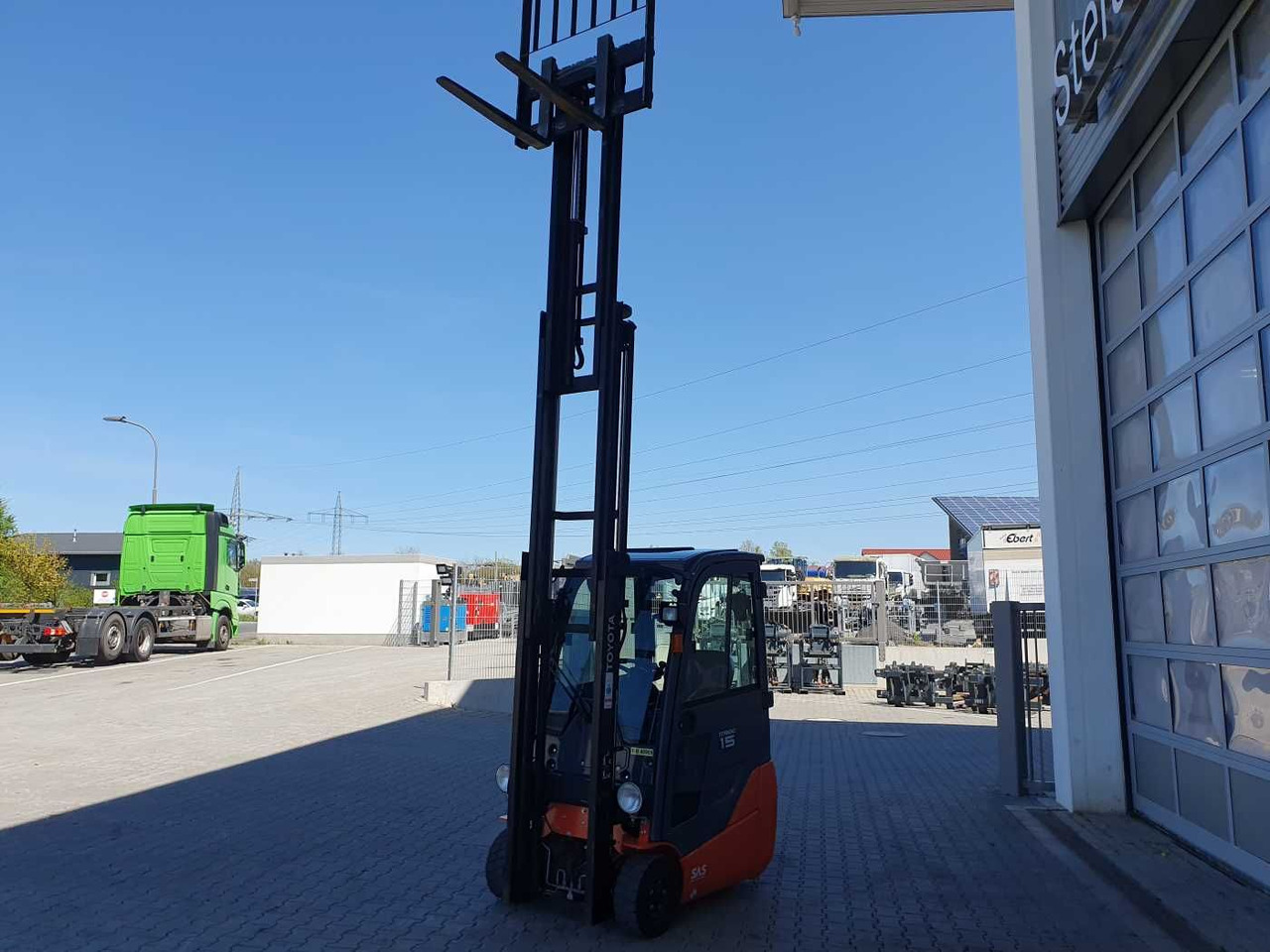 Електрокар Toyota 8FBET15 / Triplex: 4.30m / nur 3.489h! / 2022: снимка 10