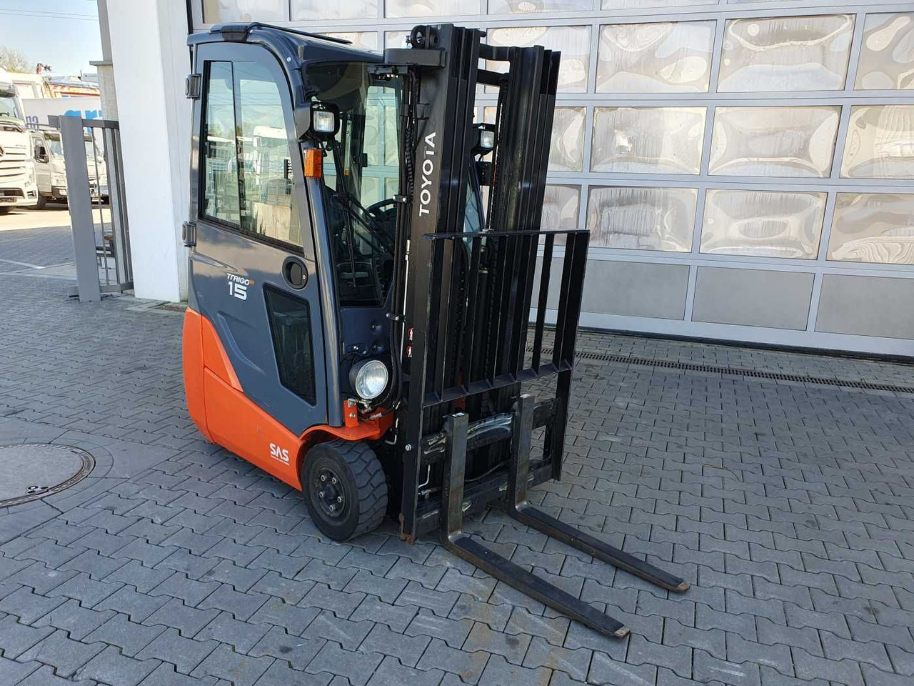 Електрокар Toyota 8FBET15 / Triplex: 4.30m / nur 3.489h! / 2022: снимка 9