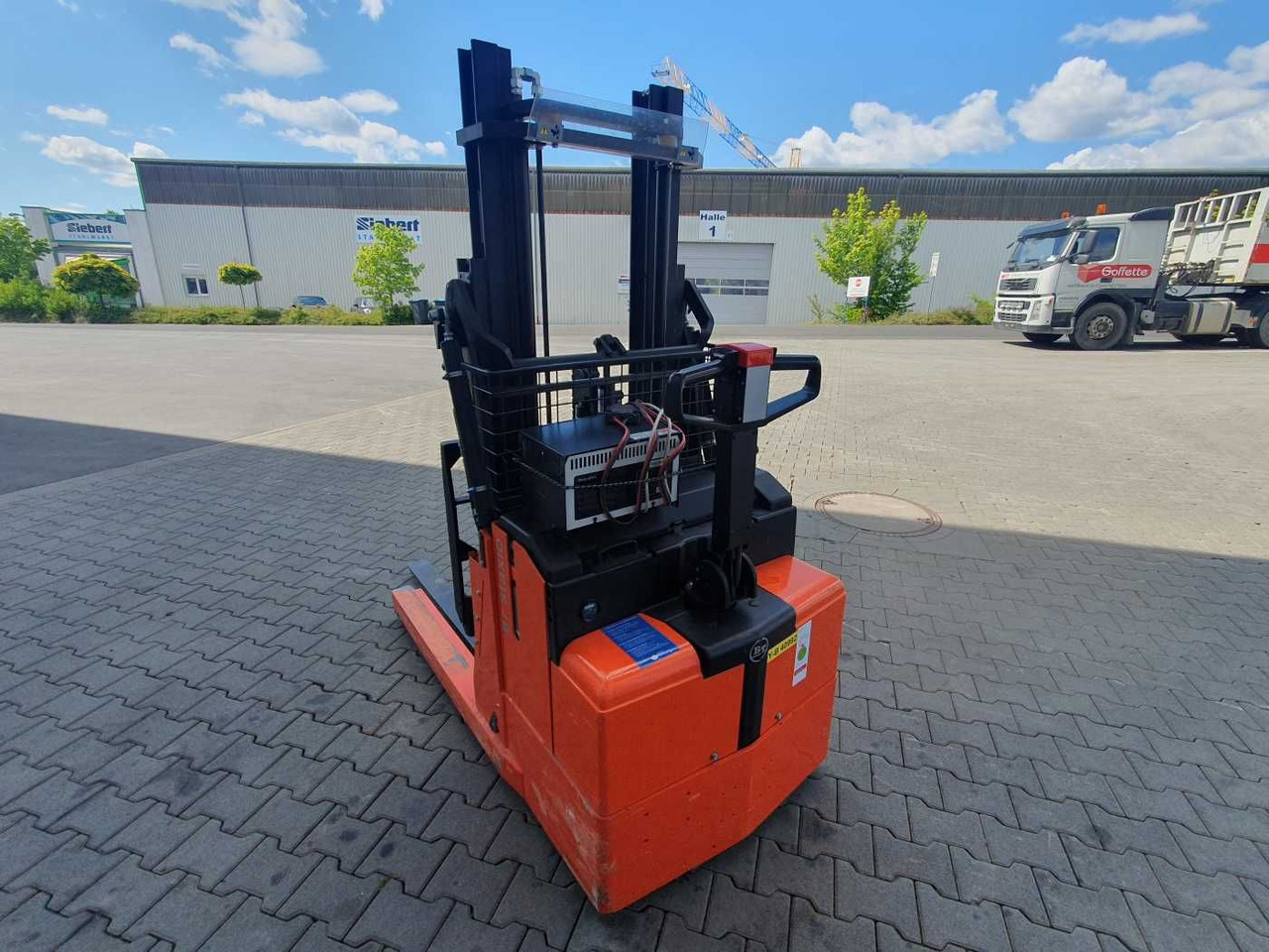 Стакер Toyota RWE 120 / Schubmaststapler / Duplex:2.9m / 257h!: снимка 6