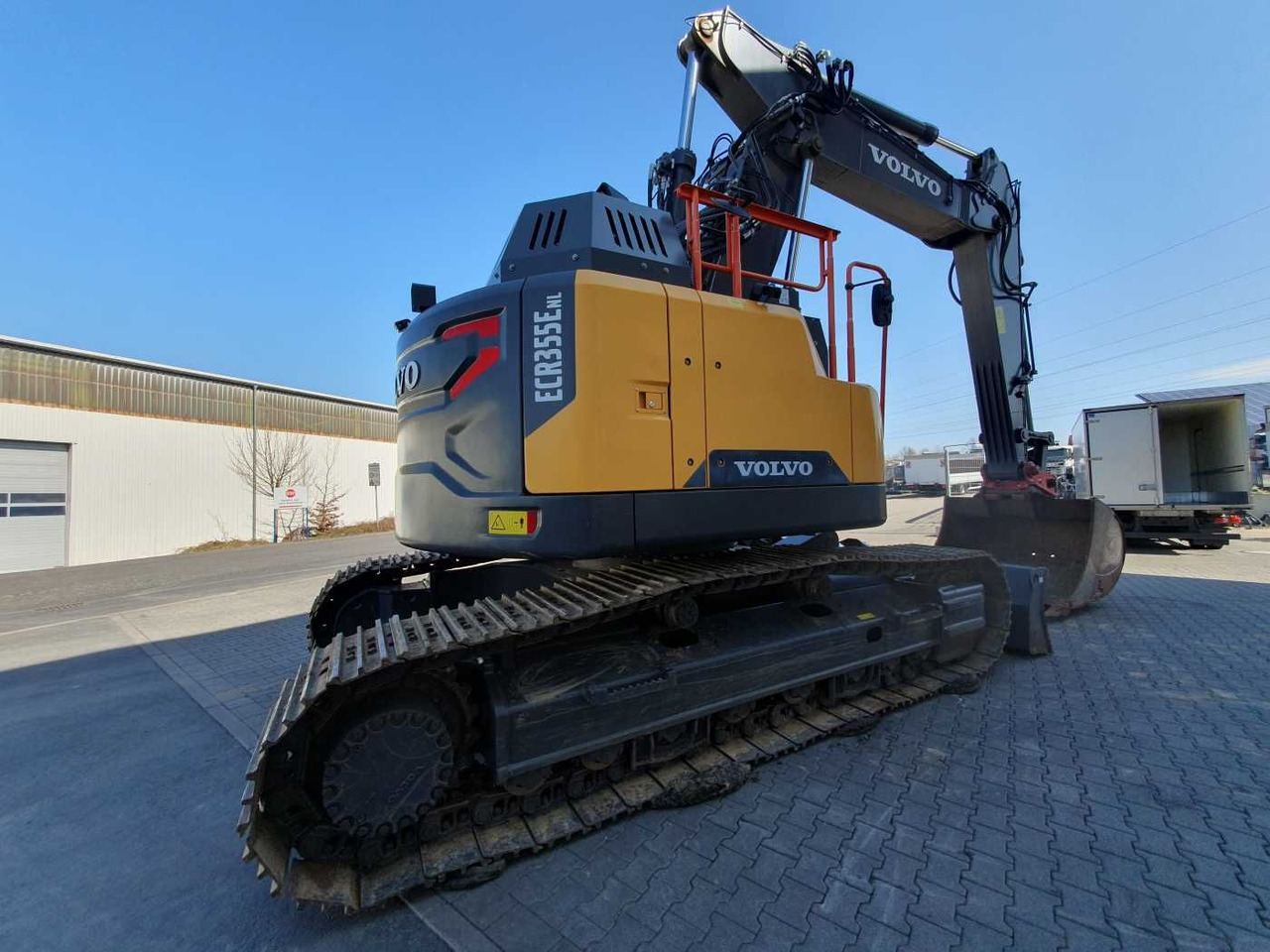 Верижен багер Volvo ECR 355E NL / nur 534h! / HS25 / Schild / 1x TL: снимка 7