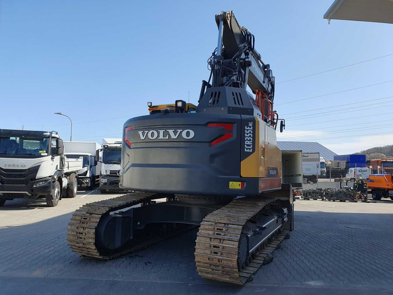 Верижен багер Volvo ECR 355E NL / nur 534h! / HS25 / Schild / 1x TL: снимка 8