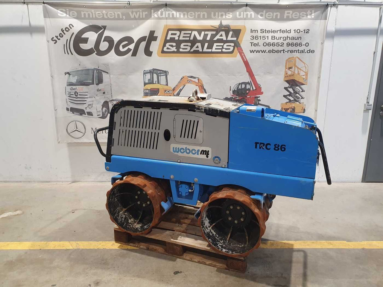 Weber TRC 86 Grabenwalze / 2020 / Funk / nur 112h - Мини валяк: снимка 1 Weber TRC 86 Grabenwalze / 2020 / Funk / nur 112h - Мини валяк: снимка 1