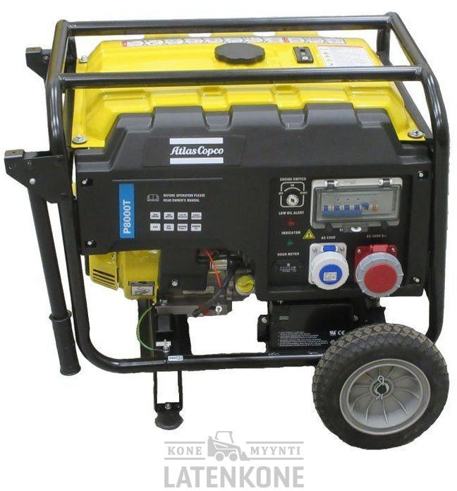 Atlas Copco P8000T AVR Generaattori - Електрогенератор: снимка 2 Atlas Copco P8000T AVR Generaattori - Електрогенератор: снимка 2