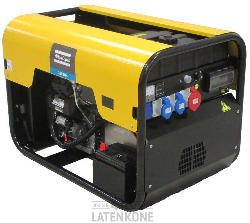 Atlas Copco QEP R14 Bensa Generaattori - Електрогенератор: снимка 1 Atlas Copco QEP R14 Bensa Generaattori - Електрогенератор: снимка 1