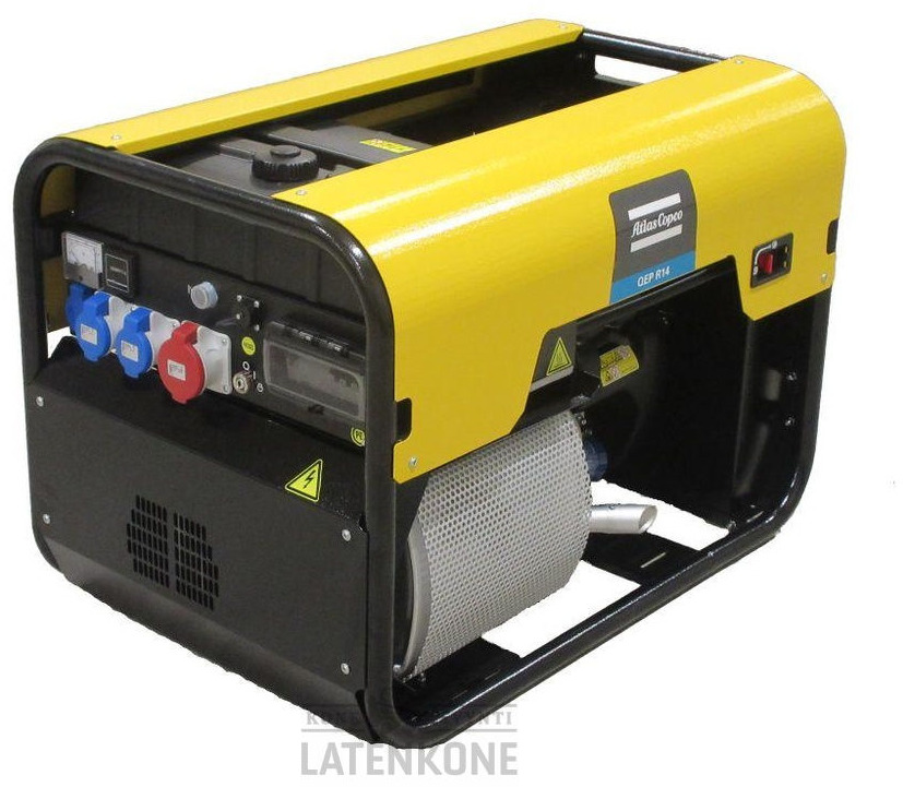Atlas Copco QEP R14 Bensa Generaattori - Електрогенератор: снимка 3 Atlas Copco QEP R14 Bensa Generaattori - Електрогенератор: снимка 3