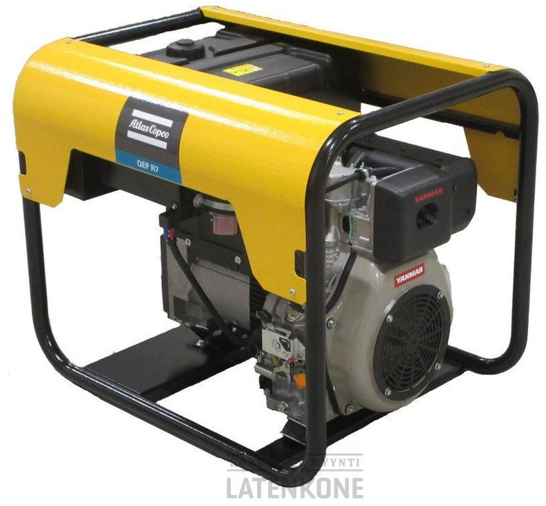 Atlas Copco QEP R7 Diesel Generaattori - Електрогенератор: снимка 5 Atlas Copco QEP R7 Diesel Generaattori - Електрогенератор: снимка 5