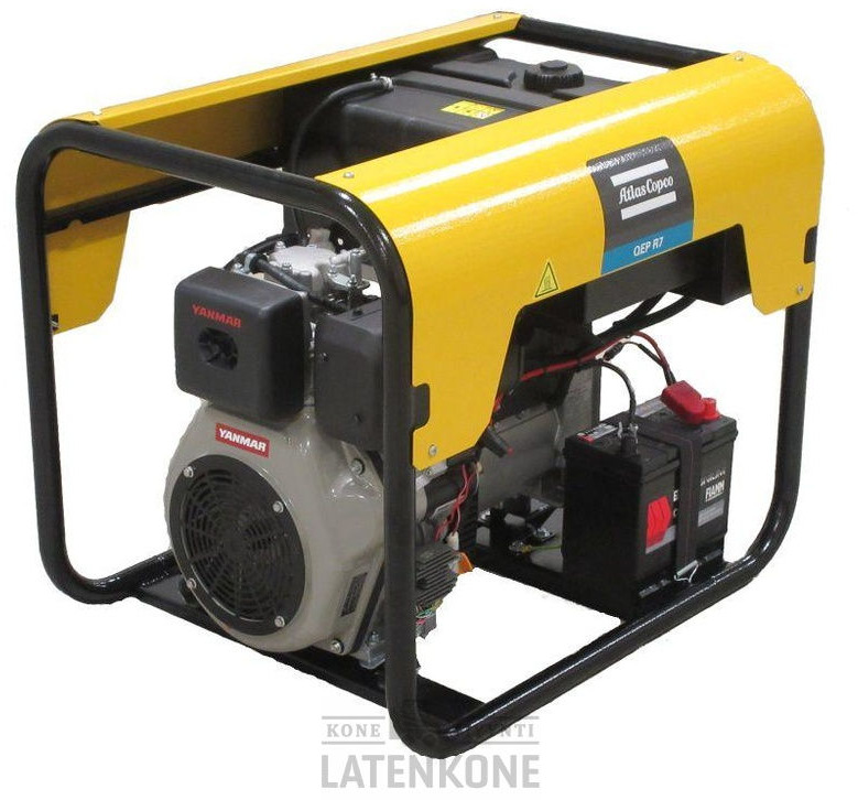 Електрогенератор Atlas Copco QEP R7 Diesel Generaattori: снимка 7