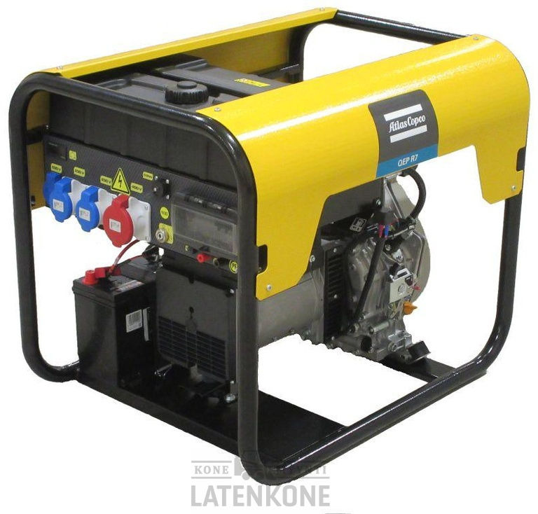 Atlas Copco QEP R7 Diesel Generaattori - Електрогенератор: снимка 3 Atlas Copco QEP R7 Diesel Generaattori - Електрогенератор: снимка 3