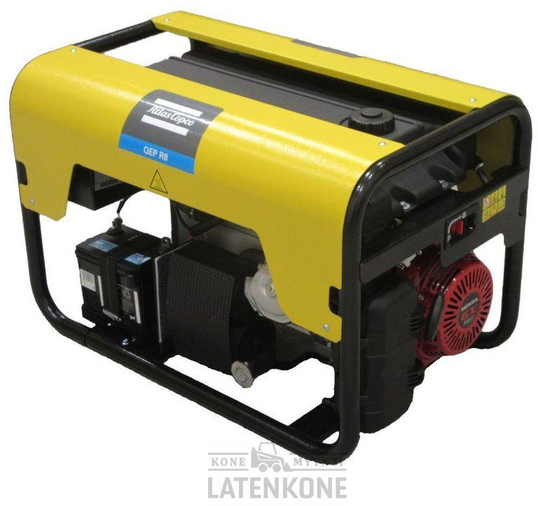 Atlas Copco QEP R8 Bensa Generaattori. - Електрогенератор: снимка 5 Atlas Copco QEP R8 Bensa Generaattori. - Електрогенератор: снимка 5