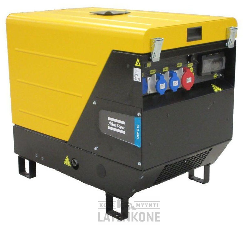Atlas Copco QEP S10 Diesel Generaattori - Електрогенератор: снимка 1 Atlas Copco QEP S10 Diesel Generaattori - Електрогенератор: снимка 1