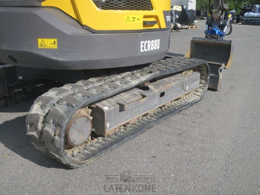 Верижен багер Volvo ECR88D SMP Rototiltti: снимка 9
