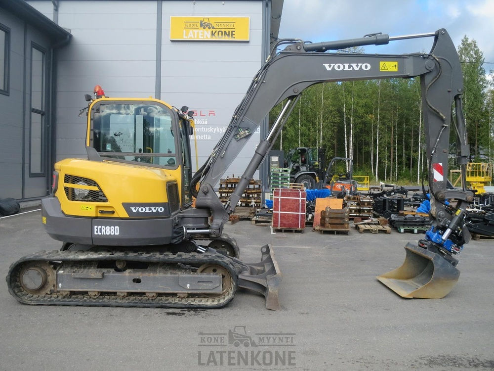 Volvo ECR88D SMP Rototiltti - Верижен багер: снимка 1 Volvo ECR88D SMP Rototiltti - Верижен багер: снимка 1