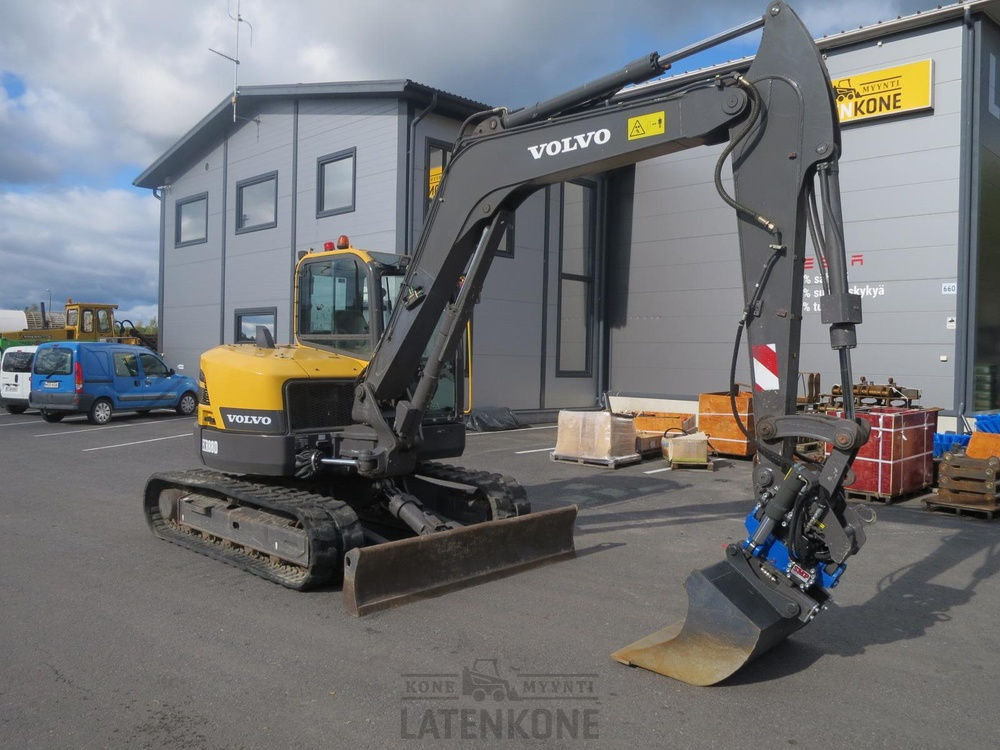 Volvo ECR88D SMP Rototiltti - Верижен багер: снимка 2 Volvo ECR88D SMP Rototiltti - Верижен багер: снимка 2