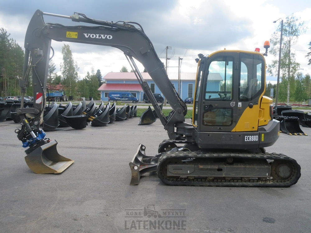 Volvo ECR88D SMP Rototiltti - Верижен багер: снимка 5 Volvo ECR88D SMP Rototiltti - Верижен багер: снимка 5