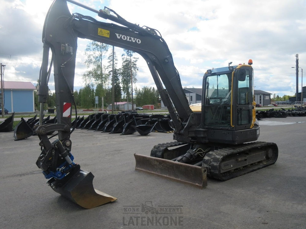 Volvo ECR88D SMP Rototiltti - Верижен багер: снимка 4 Volvo ECR88D SMP Rototiltti - Верижен багер: снимка 4