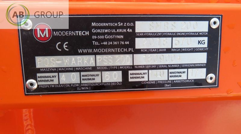 ATMP salt and sand spreader PSS 200 - Машина за разпръскване на сол/ Пясък за Комунална/ Специална техника: снимка 5 ATMP salt and sand spreader PSS 200 - Машина за разпръскване на сол/ Пясък за Комунална/ Специална техника: снимка 5