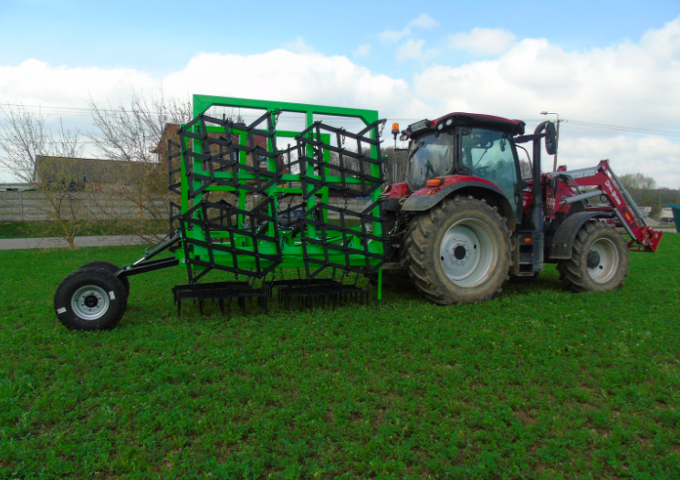 DARMEX 12-section 2-row Tine Harrow - Брана: снимка 3 DARMEX 12-section 2-row Tine Harrow - Брана: снимка 3