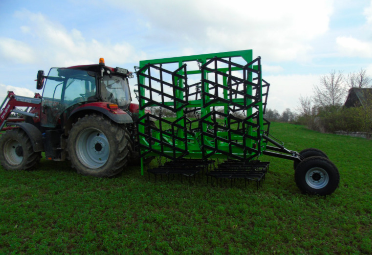 DARMEX 12-section 2-row Tine Harrow - Брана: снимка 4 DARMEX 12-section 2-row Tine Harrow - Брана: снимка 4