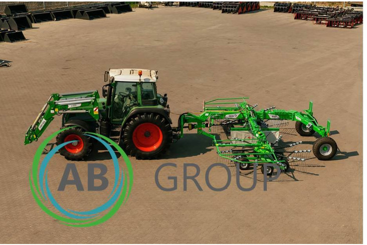 Inter-Tech zgrabiarka dwukaruzelowa ZKD 800, GZD01 - Гребло/ Сенообръщачка: снимка 5 Inter-Tech zgrabiarka dwukaruzelowa ZKD 800, GZD01 - Гребло/ Сенообръщачка: снимка 5