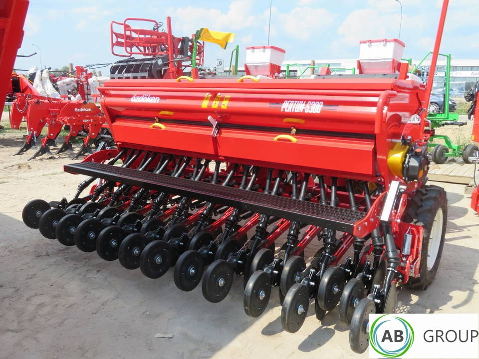 Сеялка Ozdoken grain seeder Pertum S300, 3 m - single-disc coulter type - on stock: снимка 6