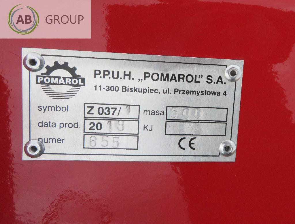 Pomarol flail mower Z037/1, 1.58 m - Косачка-шредер/ Мулчер: снимка 4 Pomarol flail mower Z037/1, 1.58 m - Косачка-шредер/ Мулчер: снимка 4