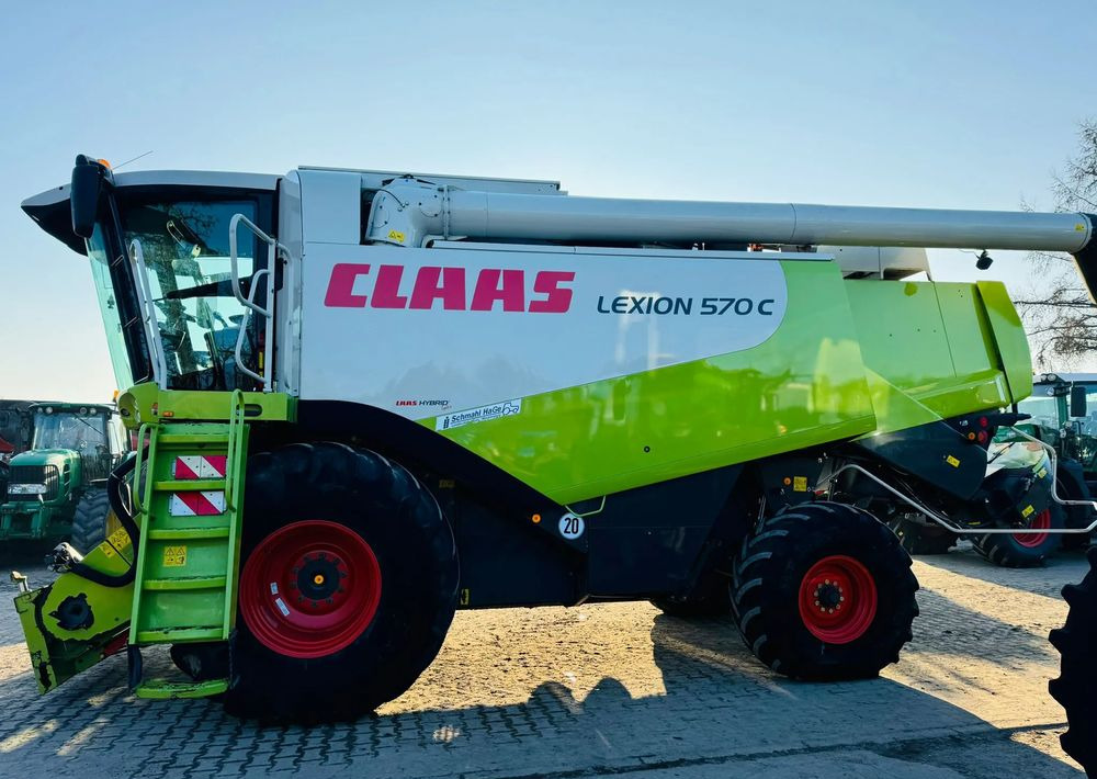 Claas Lexion 570C - Зърнокомбайн: снимка 1 Claas Lexion 570C - Зърнокомбайн: снимка 1