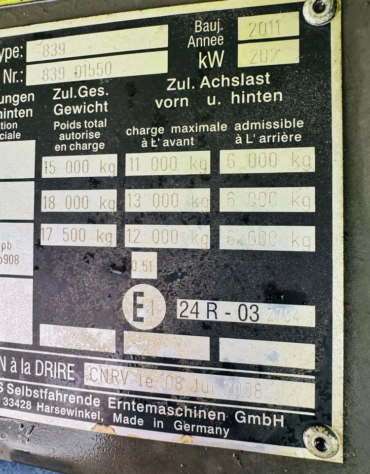 Claas Tucano 450 - Зърнокомбайн: снимка 5 Claas Tucano 450 - Зърнокомбайн: снимка 5