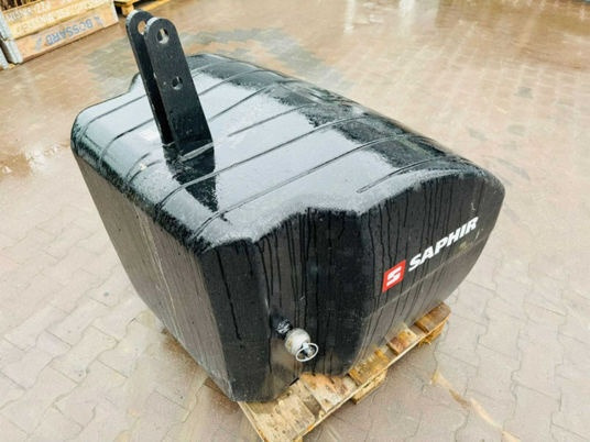 Saphir BALAST do ciągnika SAPHIR 1500 kg, 2022 rok produkcji - Противовес за Трактор: снимка 4 Saphir BALAST do ciągnika SAPHIR 1500 kg, 2022 rok produkcji - Противовес за Трактор: снимка 4