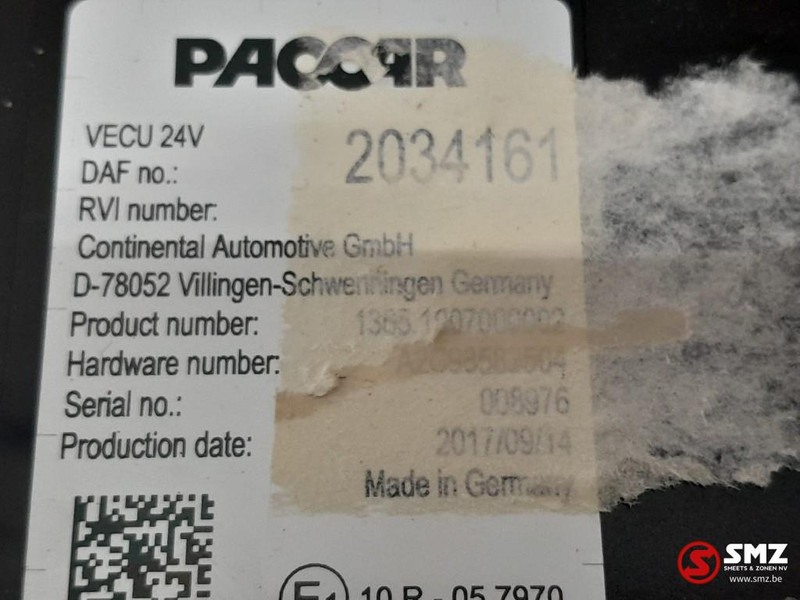 DAF Occ ECU VECU regeleenheid DAF - Блок за управление за Камион: снимка 5 DAF Occ ECU VECU regeleenheid DAF - Блок за управление за Камион: снимка 5
