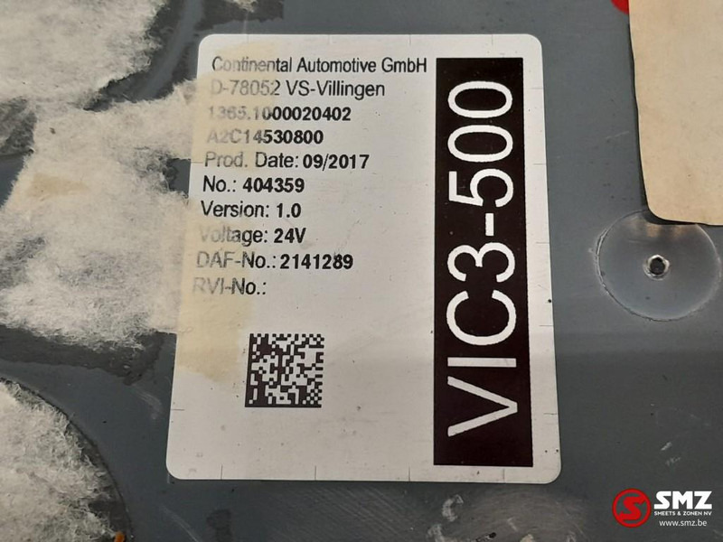 DAF Occ ECU VIC3-500 regeleenheid DAF - Блок за управление за Камион: снимка 5 DAF Occ ECU VIC3-500 regeleenheid DAF - Блок за управление за Камион: снимка 5
