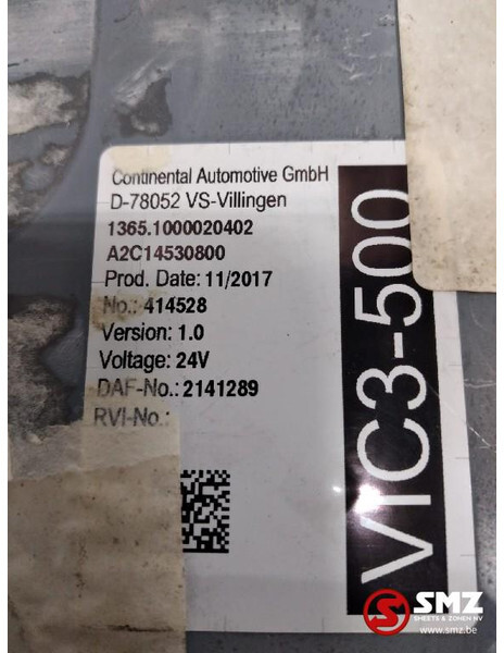 DAF Occ Ecu - DAF XF EURO 6 2141289 VIC3 - Блок за управление за Камион: снимка 2 DAF Occ Ecu - DAF XF EURO 6 2141289 VIC3 - Блок за управление за Камион: снимка 2
