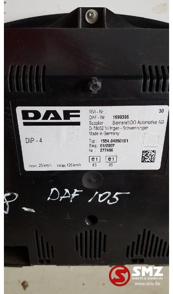 DAF Occ Instrumentenpaneel Daf XF 105 - Табло за Камион: снимка 3 DAF Occ Instrumentenpaneel Daf XF 105 - Табло за Камион: снимка 3