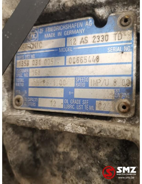 DAF Occ Versnellingsbak Daf 12as2330td - Скоростна кутия за Камион: снимка 3 DAF Occ Versnellingsbak Daf 12as2330td - Скоростна кутия за Камион: снимка 3