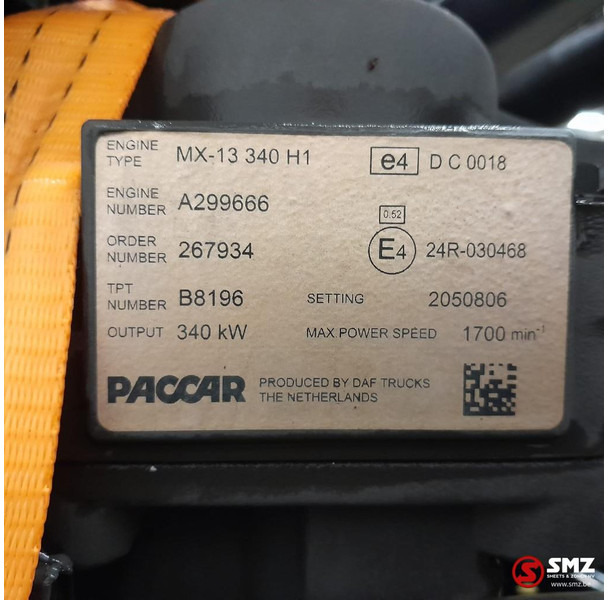 DAF Occ motor MX13 340H1 DAF - Двигател за Камион: снимка 5 DAF Occ motor MX13 340H1 DAF - Двигател за Камион: снимка 5