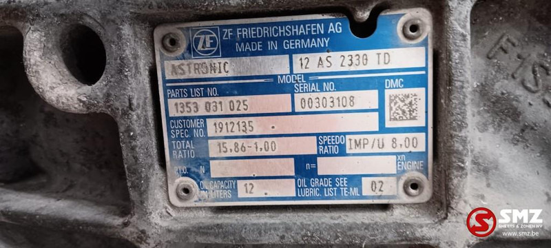 DAF Occ versnellingsbak 12AS2330TD DAF - Скоростна кутия за Камион: снимка 5 DAF Occ versnellingsbak 12AS2330TD DAF - Скоростна кутия за Камион: снимка 5