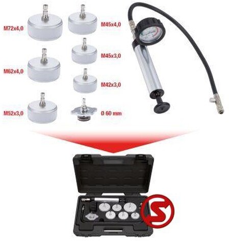 Diversen Koelsysteem tester truck 9dlg - Автомобилен инструмент: снимка 2 Diversen Koelsysteem tester truck 9dlg - Автомобилен инструмент: снимка 2