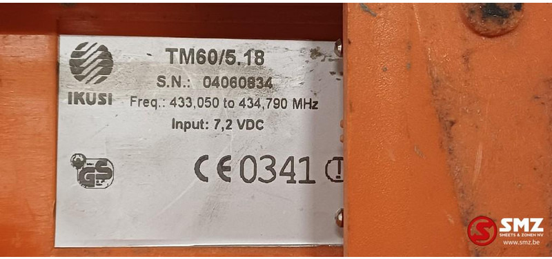 Diversen Occ afstandsbediening autolaadkraan TM60/5.18 Ikus - Стрела: снимка 3 Diversen Occ afstandsbediening autolaadkraan TM60/5.18 Ikus - Стрела: снимка 3