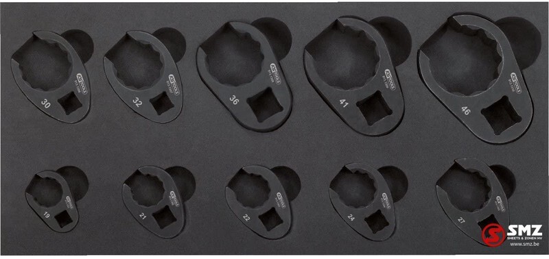 Diversen Open opsteekringsleutelset 19-46 MM 10PCS - Автомобилен инструмент: снимка 4 Diversen Open opsteekringsleutelset 19-46 MM 10PCS - Автомобилен инструмент: снимка 4