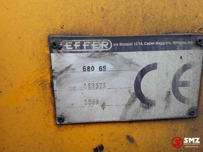 EFFER Occ Autolaadkraan Effer 680 6S + radio remote - Стрела: снимка 4 EFFER Occ Autolaadkraan Effer 680 6S + radio remote - Стрела: снимка 4