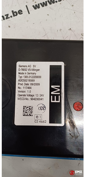 Iveco Occ ECU EM regeleenheid Iveco - Блок за управление за Камион: снимка 4 Iveco Occ ECU EM regeleenheid Iveco - Блок за управление за Камион: снимка 4