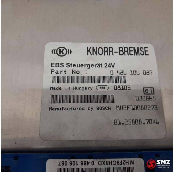 MAN Occ ECU EBS regeleenheid MAN - Блок за управление за Камион: снимка 5 MAN Occ ECU EBS regeleenheid MAN - Блок за управление за Камион: снимка 5