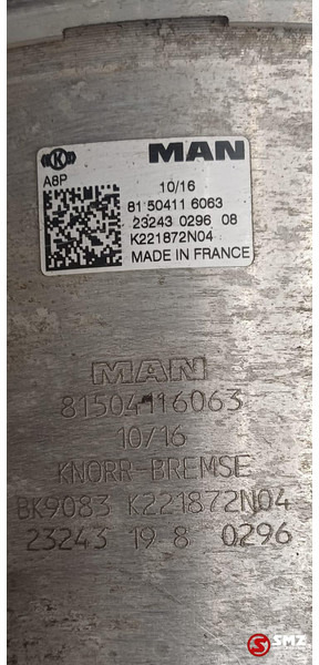 MAN Occ remklauw + wielnaaf + remcilinder links MAN - Спирачен апарат за Камион: снимка 5 MAN Occ remklauw + wielnaaf + remcilinder links MAN - Спирачен апарат за Камион: снимка 5