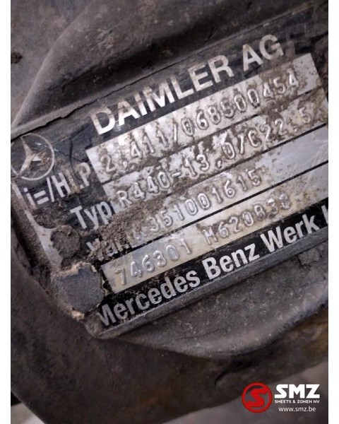 Mercedes-Benz Occ Achteras R440-13A/C22.5 Actros MP4 - Полуоска за Камион: снимка 4 Mercedes-Benz Occ Achteras R440-13A/C22.5 Actros MP4 - Полуоска за Камион: снимка 4