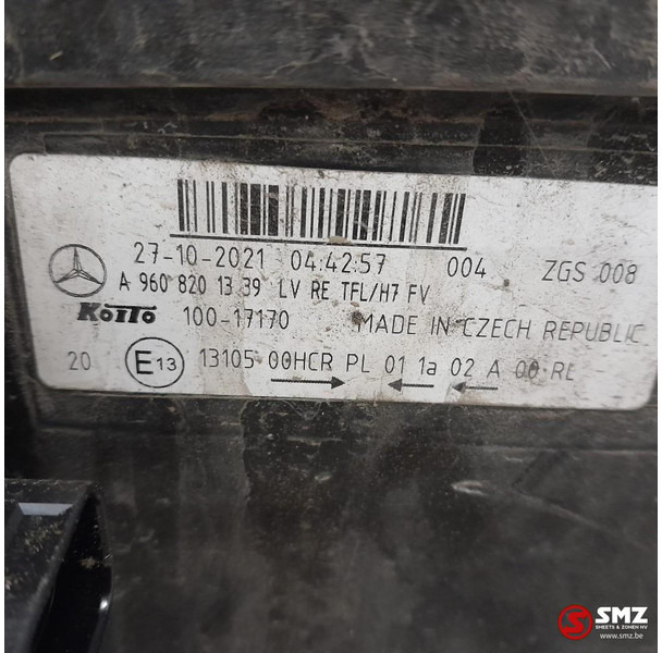 Mercedes-Benz Occ koplamp rechts Mercedes - Преден фар за Камион: снимка 3 Mercedes-Benz Occ koplamp rechts Mercedes - Преден фар за Камион: снимка 3