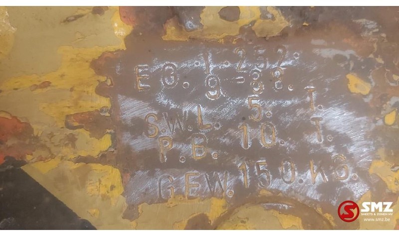 Diversen Occ katrol haak kraan SWL 5T PB10T - Прикачен инвентар за Кран: снимка 5 Diversen Occ katrol haak kraan SWL 5T PB10T - Прикачен инвентар за Кран: снимка 5